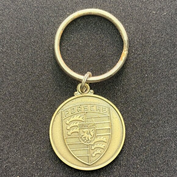 Porsche Crest Key Chain - Picture 1 of 2